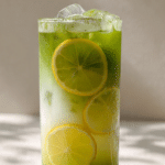 Iced Matcha Lemon Fusion Drink