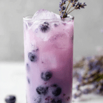 Blueberry Lavender Iced Drink