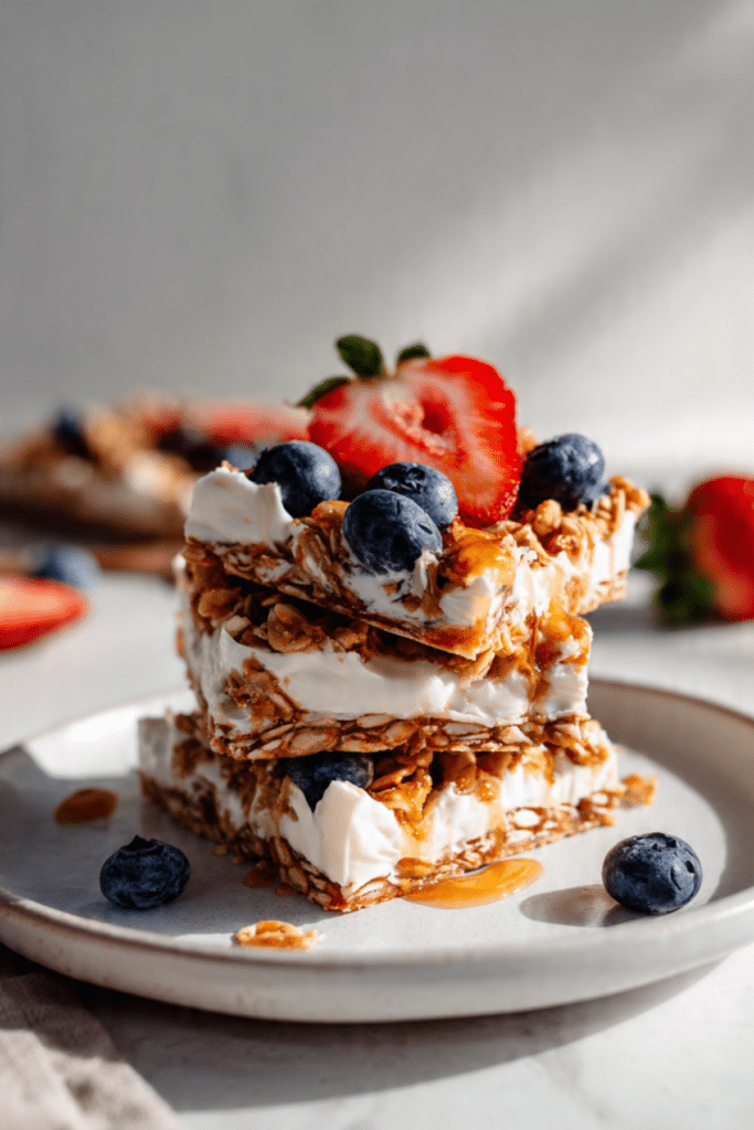 Yogurt Granola Breakfast Bark