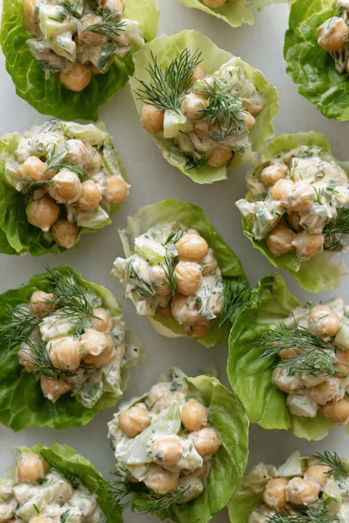 Pickle Ranch Chickpea Cups