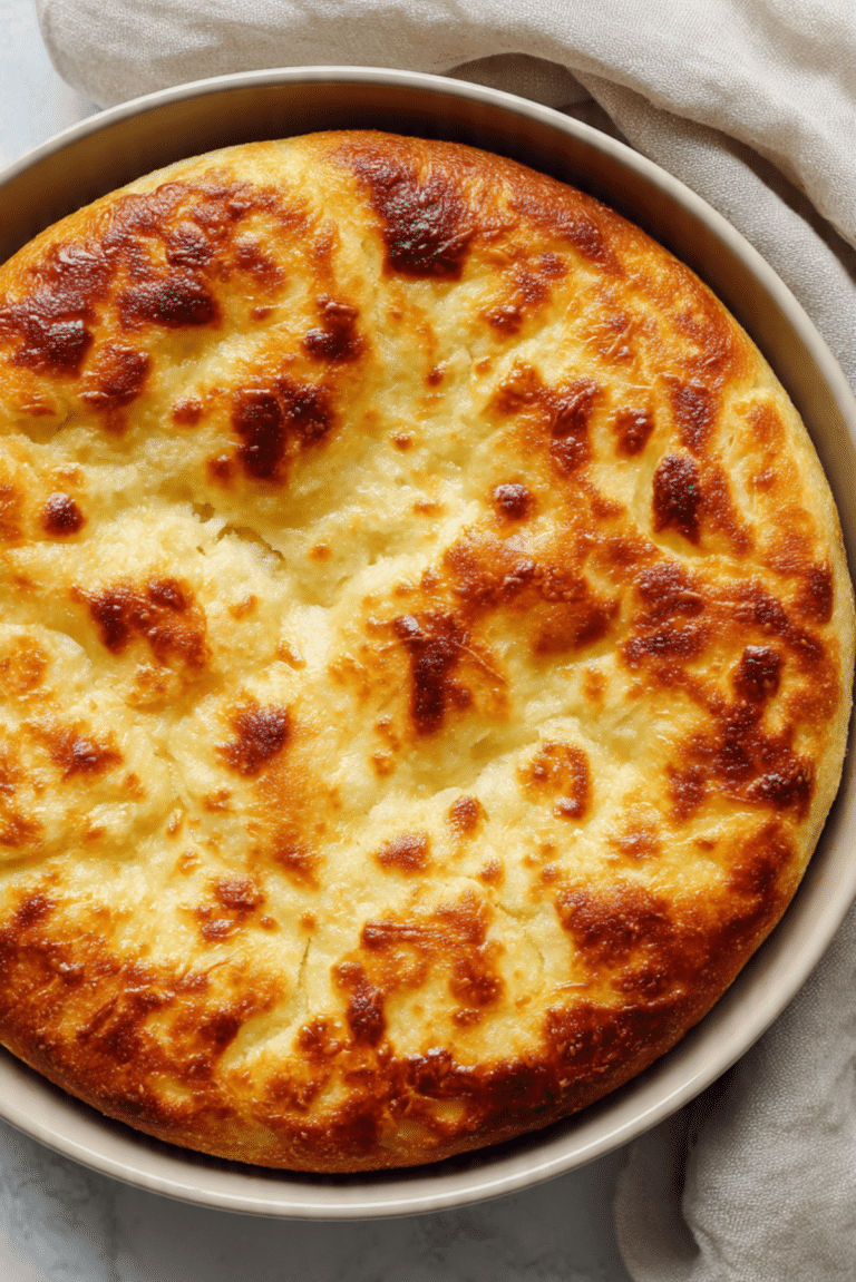 No Yeast Cheese Pan Bread