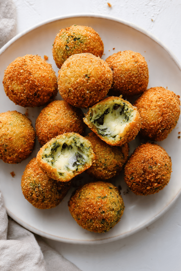 Crispy Falafel Cheese Bites