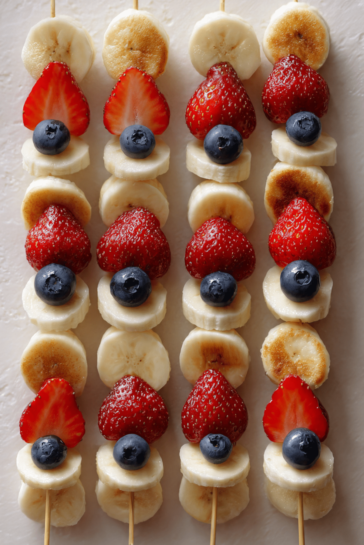 Mini Pancake Fruit Skewers Breakfast
