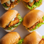 Crispy Noodle Chicken Bun