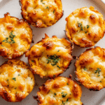 Baked Sweet Potato Cheese Smash Cups