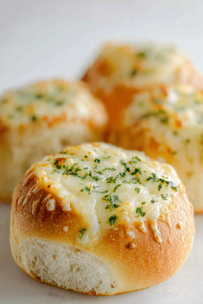 Cheesy Garlic Bread Rolls