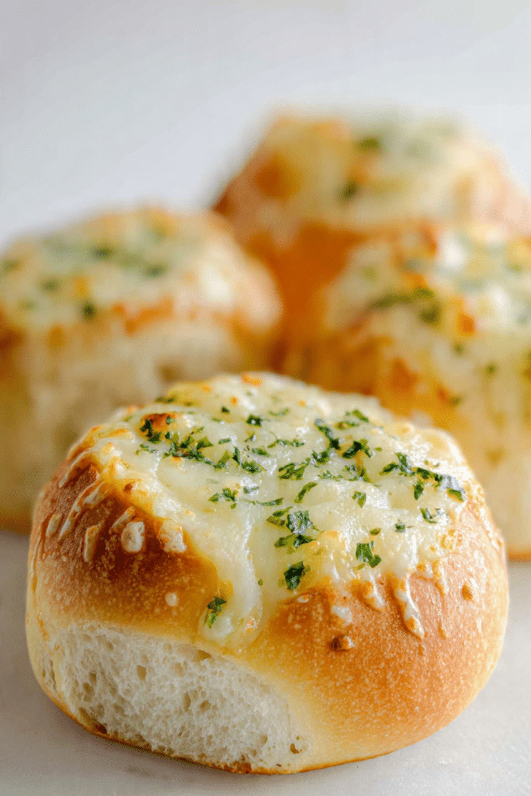 Cheesy Garlic Bread Rolls