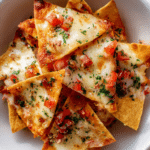 Crispy Tortilla Pizza Chips