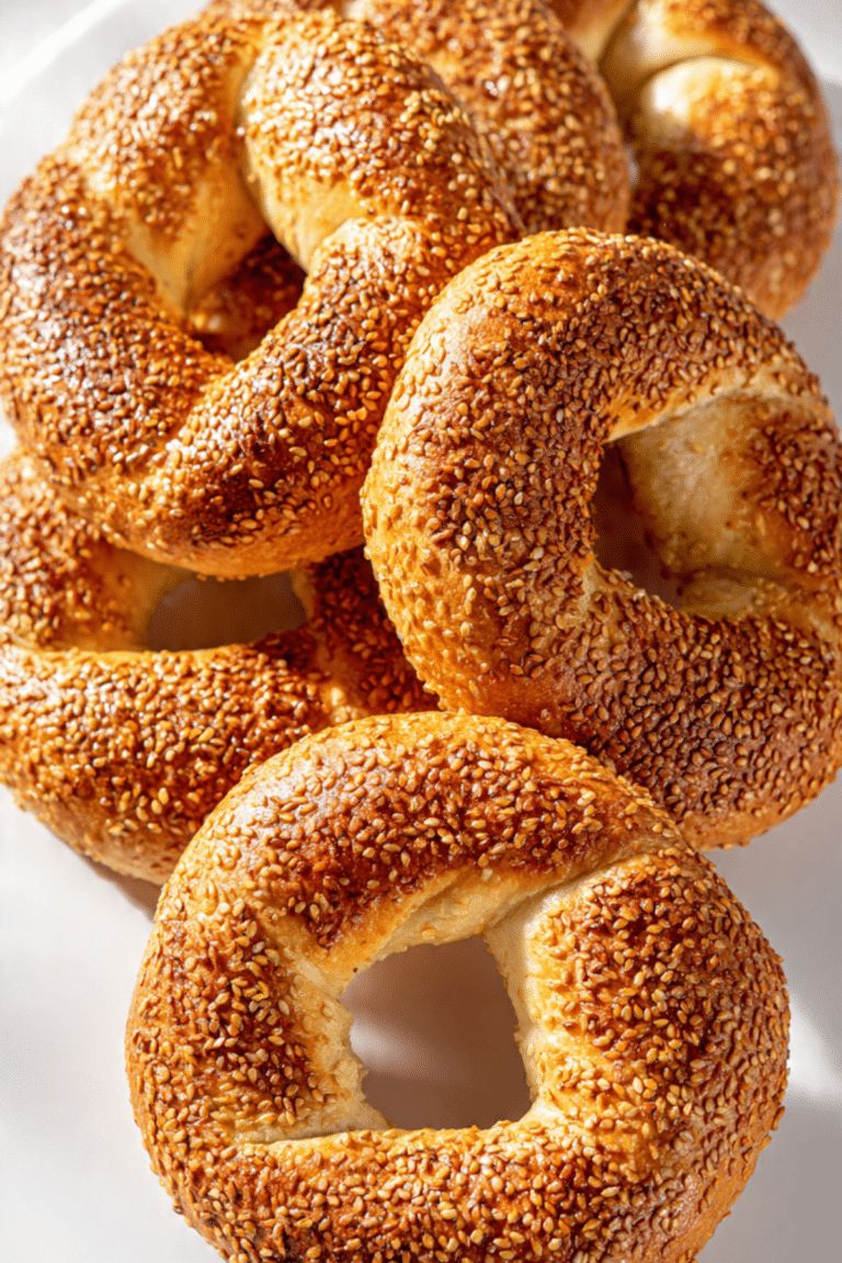 Turkish Simit Bread Rings