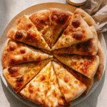 Cheese Stuffed Turkish Bazlama Bread