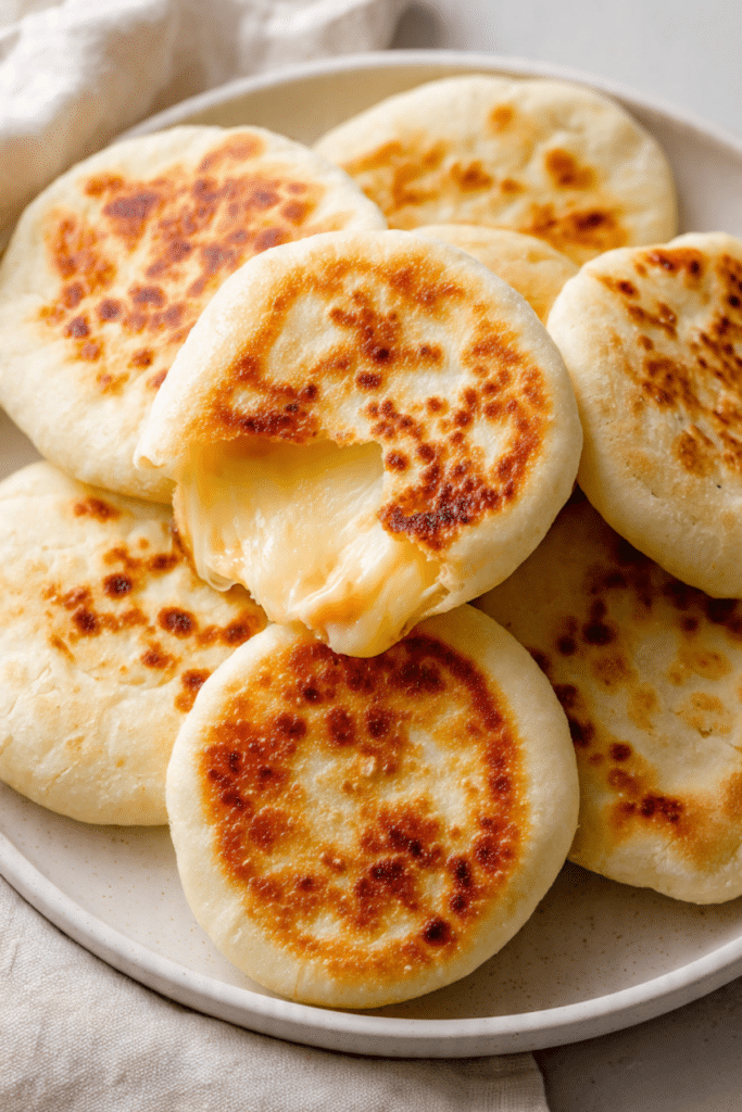 Mini Pita Stuffed Cheese Bread