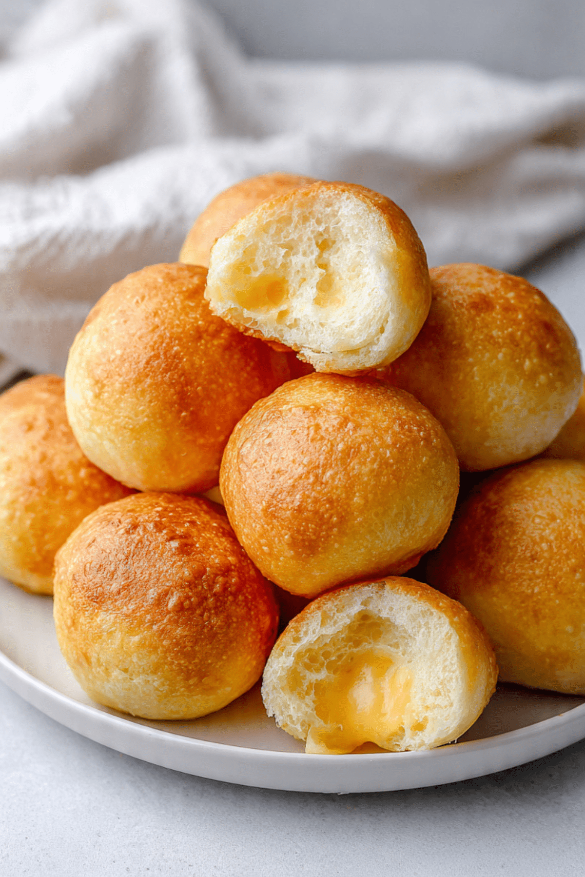 Cheese Burst Stuffed Mini Bread Balls