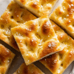 Olive Oil Sea Salt Focaccia Squares