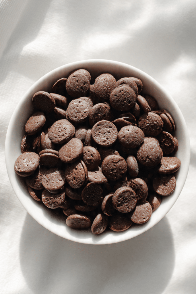 Mini Chocolate Pancake Cereal Bowl