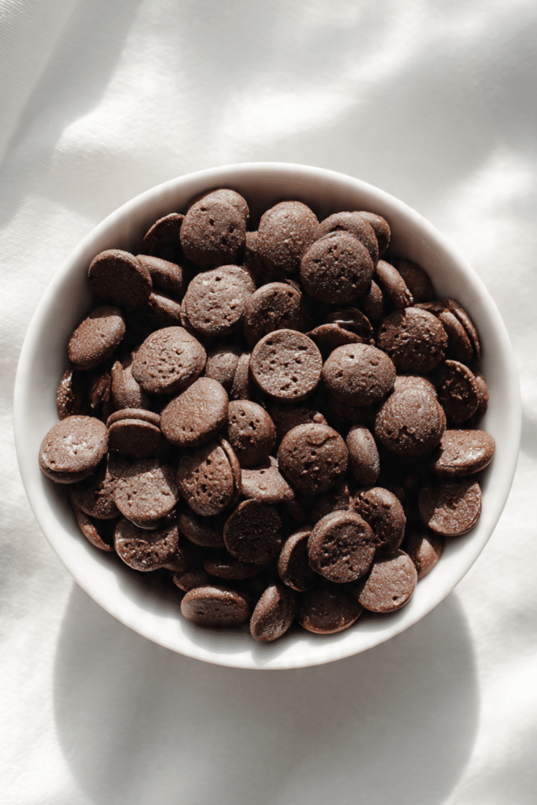 Mini Chocolate Pancake Cereal Bowl