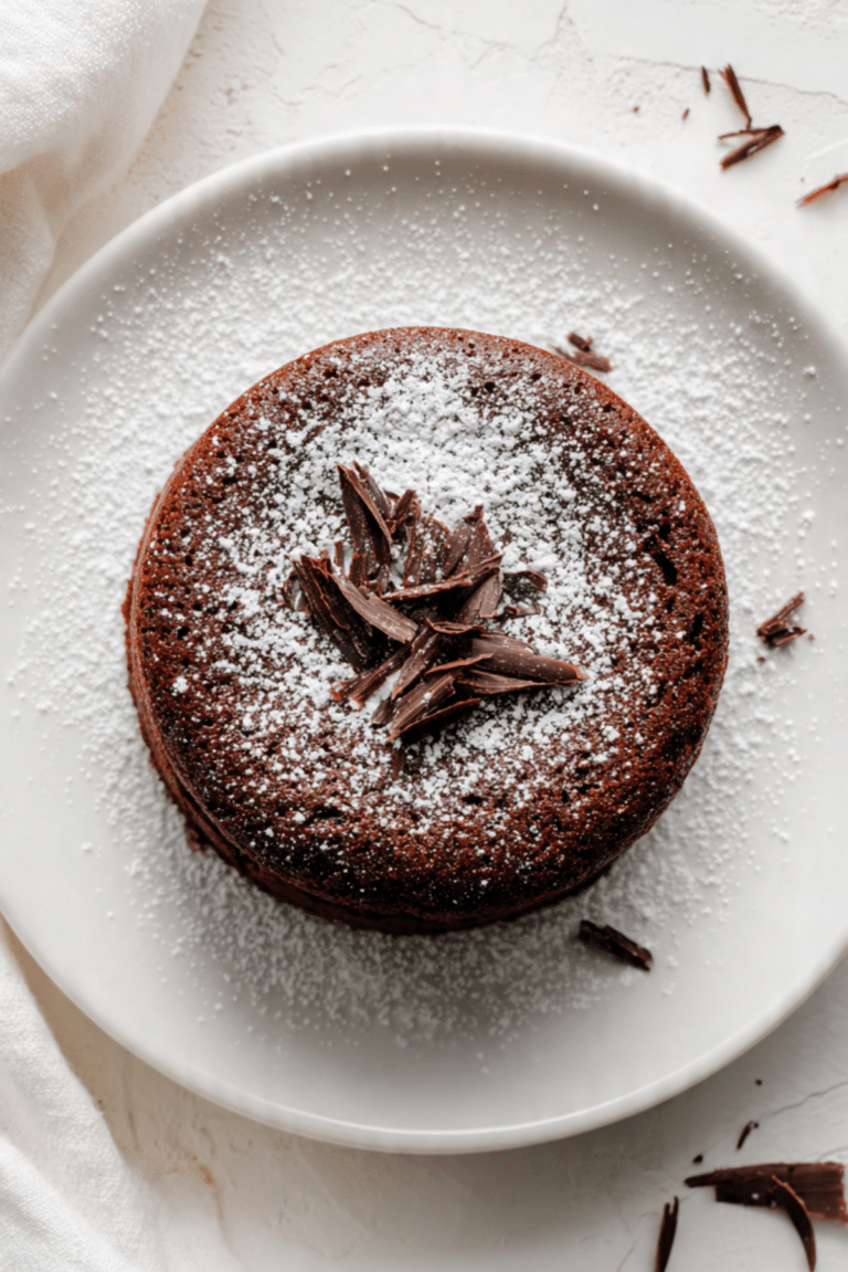 6-Minute Microwave Chocolate Cake