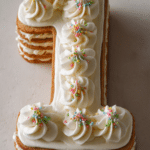 Birthday Number Cake (Biscuit & Cream)