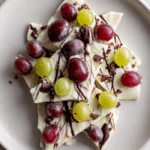 Frozen Yogurt & Grape Bark with Chocolate