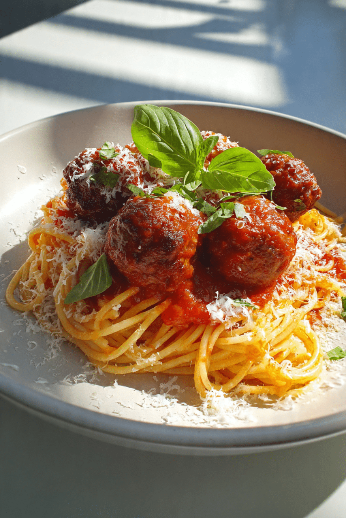 Spaghetti with Taylor Swift's Meatballs