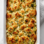 Chicken Divan with Stuffing Crust