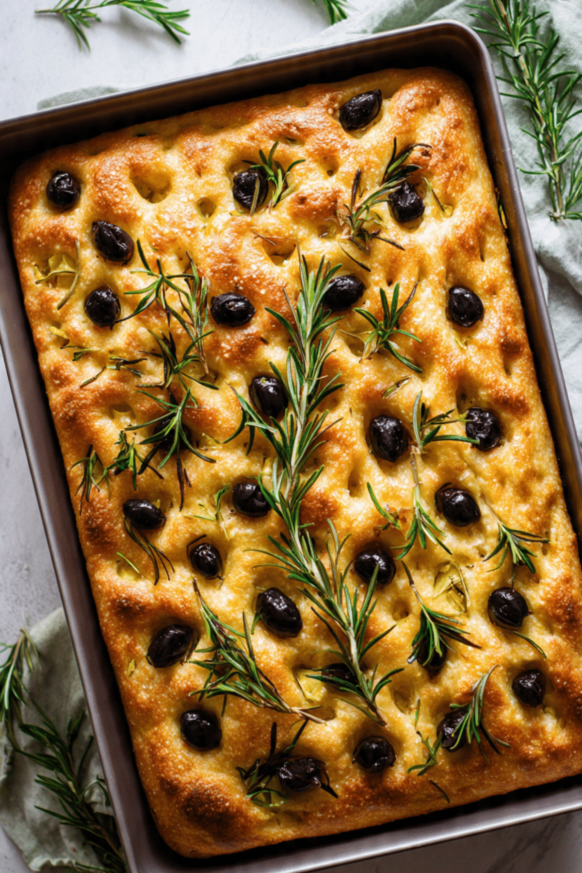 Rosemary Olive Focaccia