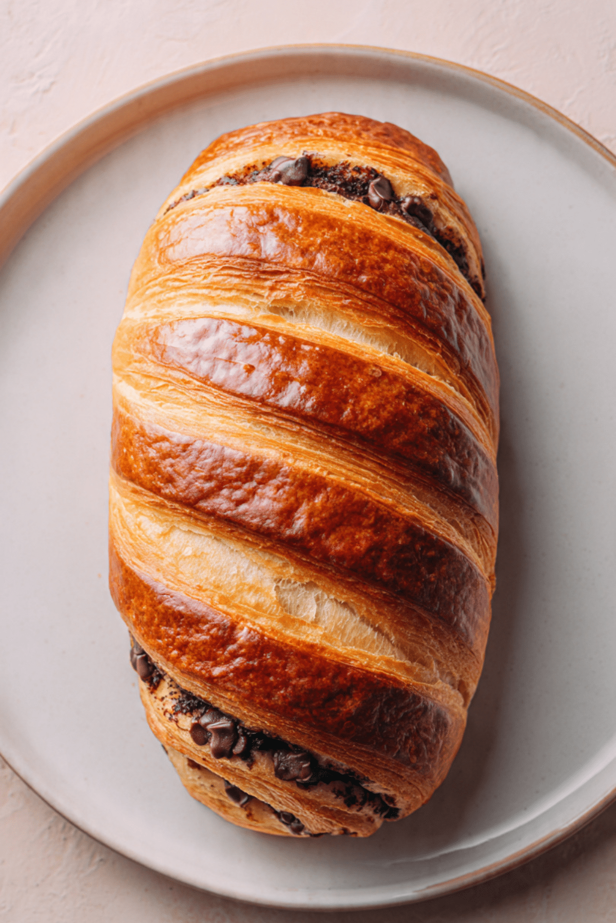 Chocolate Croissant Sourdough Loaf