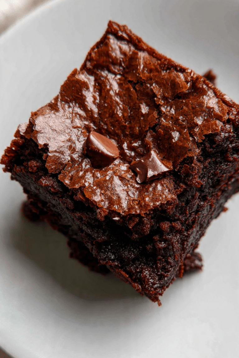 Single Serve Fudgy Brownie