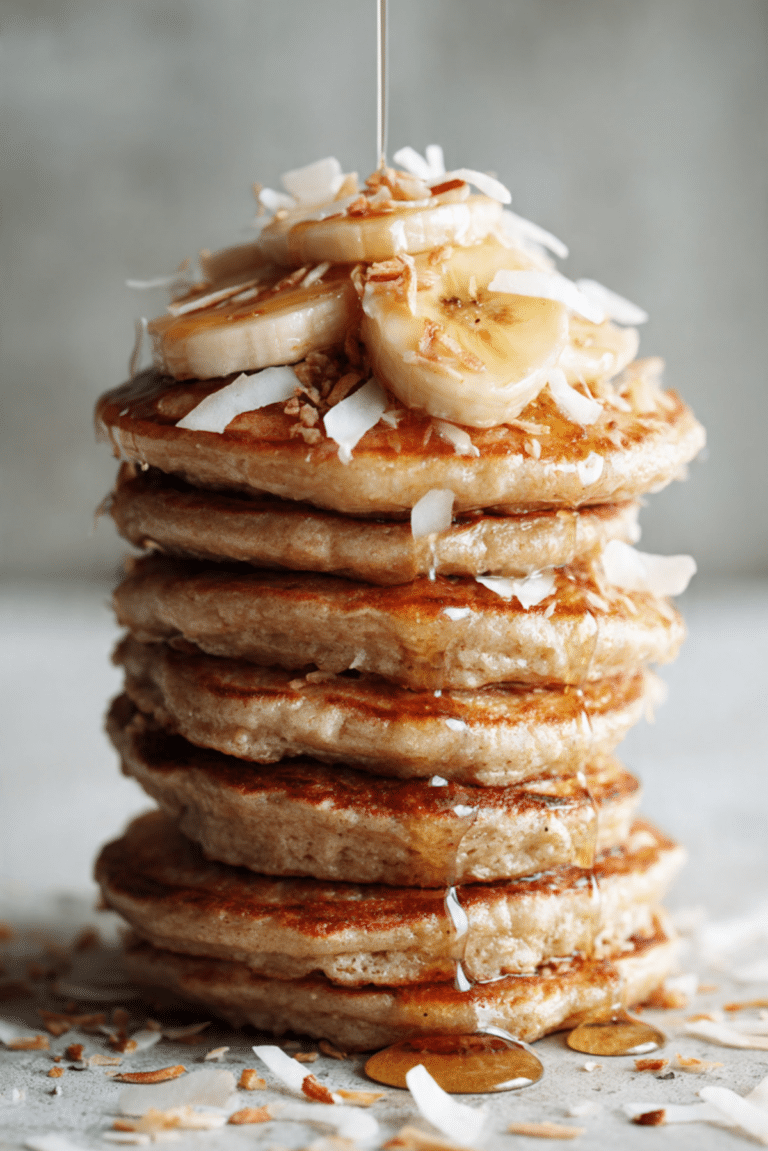 Dwayne "The Rock" Johnson's Banana and Coconut Pancakes