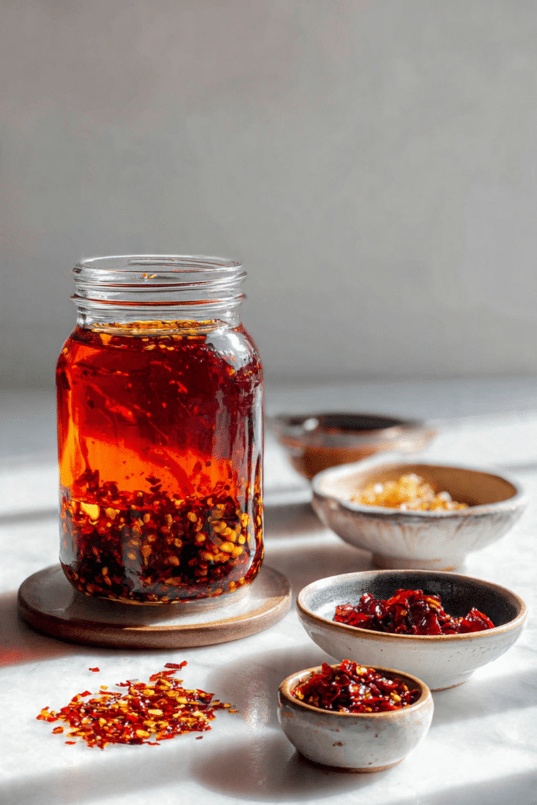 Homemade Spicy Chili Oil