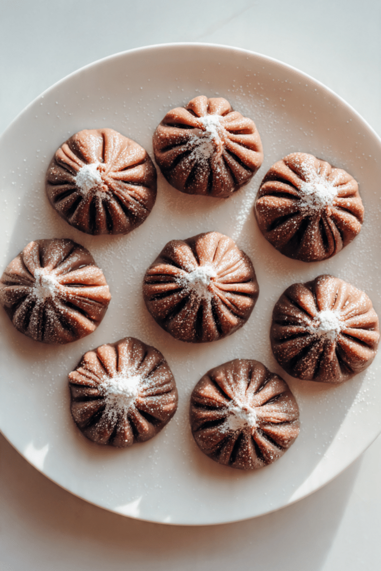 Din Tai Fung Chocolate Dumpling Dupe