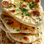 Garlic Yogurt Naan Bread