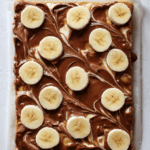 Frozen Nutella Banana Bark