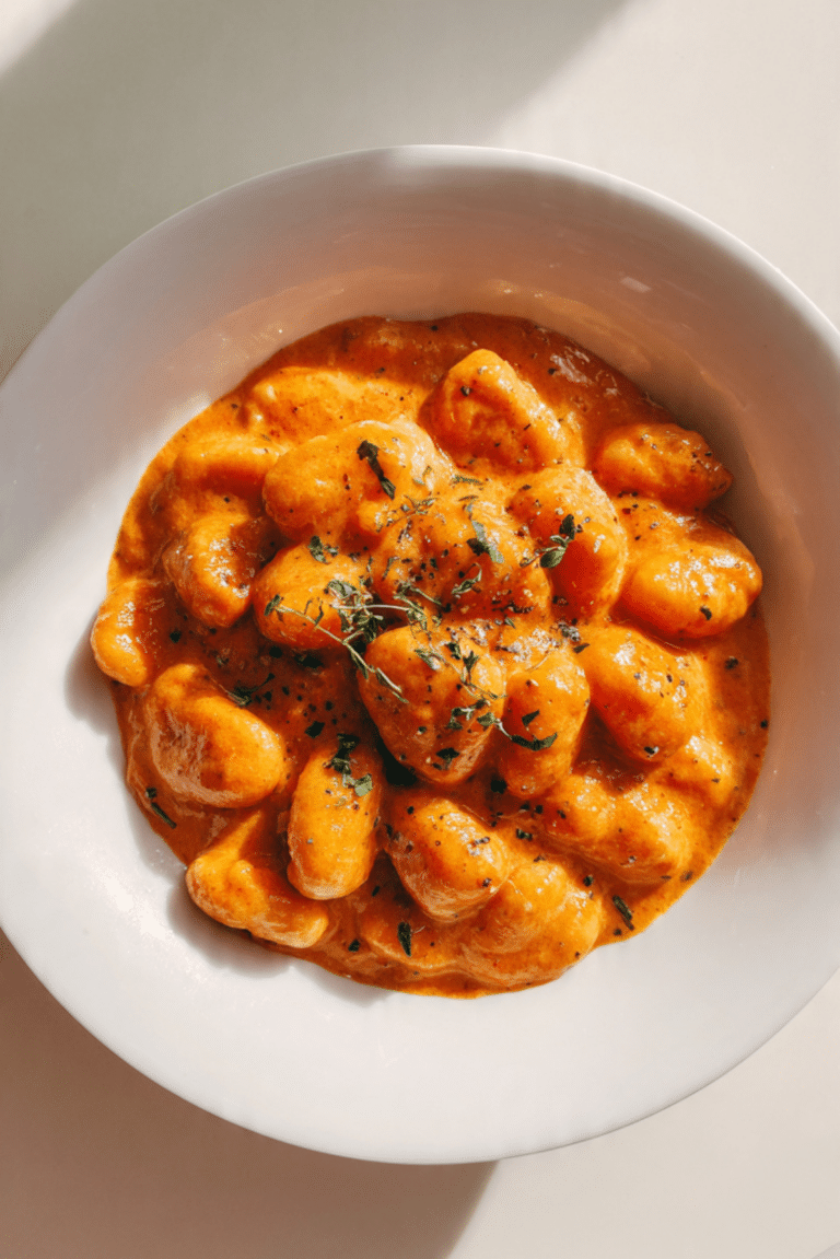 Creamy Tomato Gnocchi
