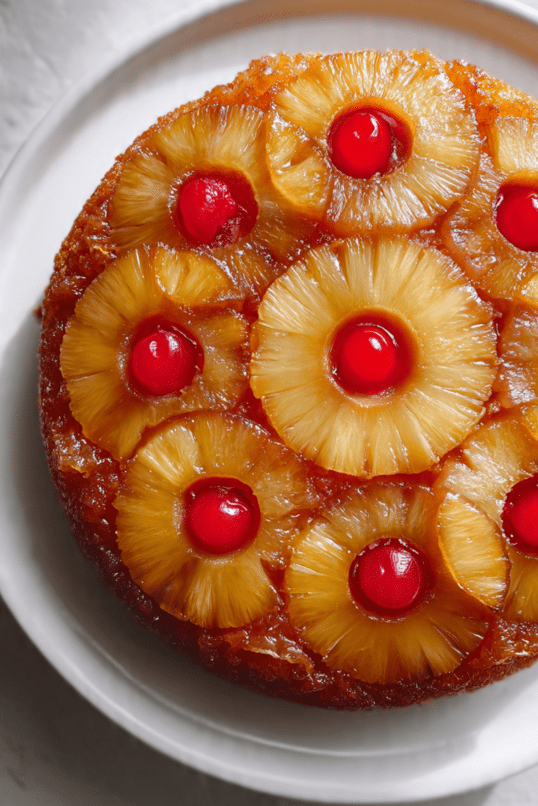 Classic Pineapple Upside-Down Cake