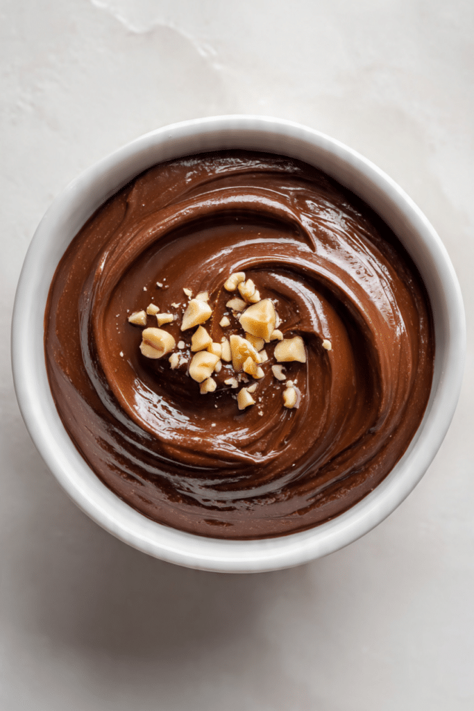 Chocolate Cottage Cheese Mousse (Healthy Nutella Style)