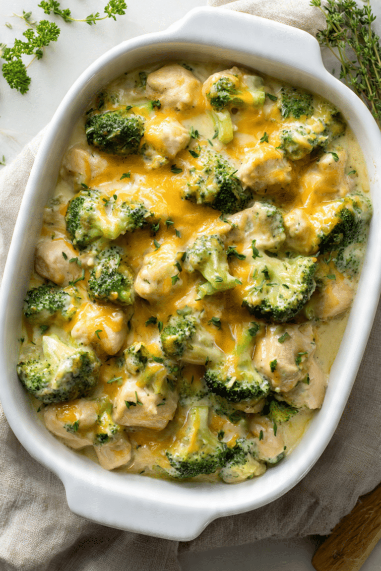 Slow Cooker Chicken Divan