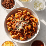 Creamy Beef and Shells