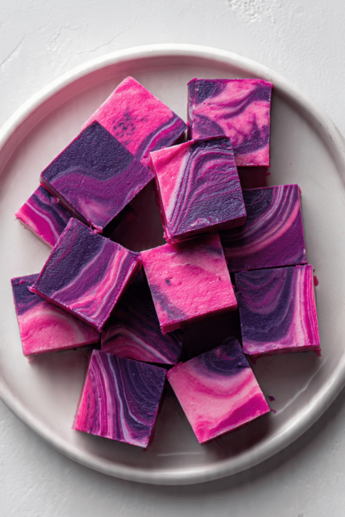 Healthy Berry Fudge