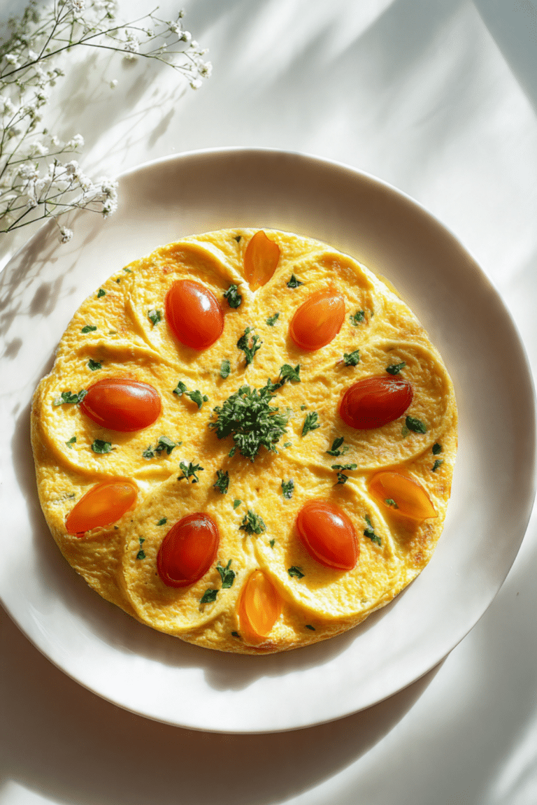 Flower Omelette