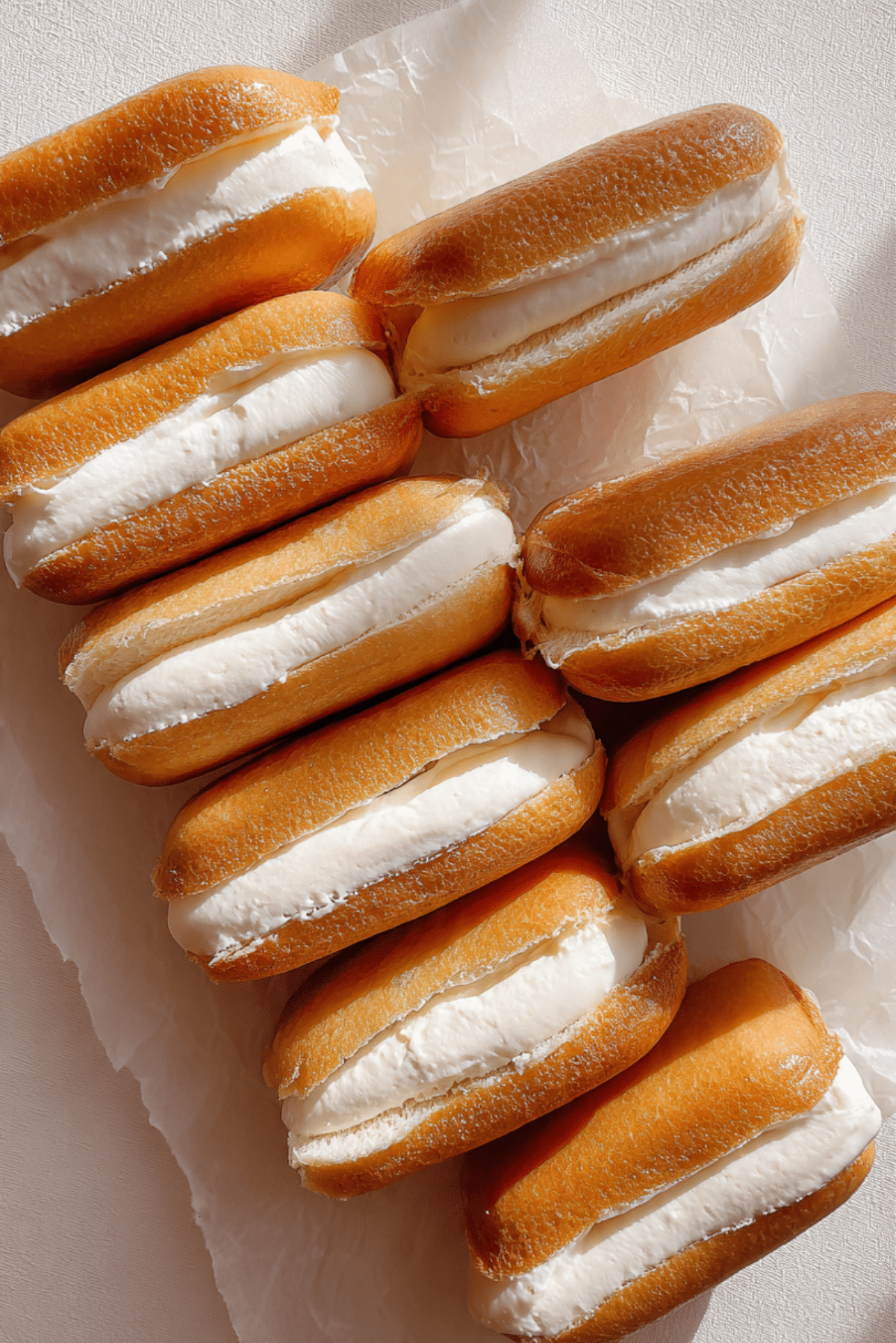 Creme Brulee Fried Bread Sandwich