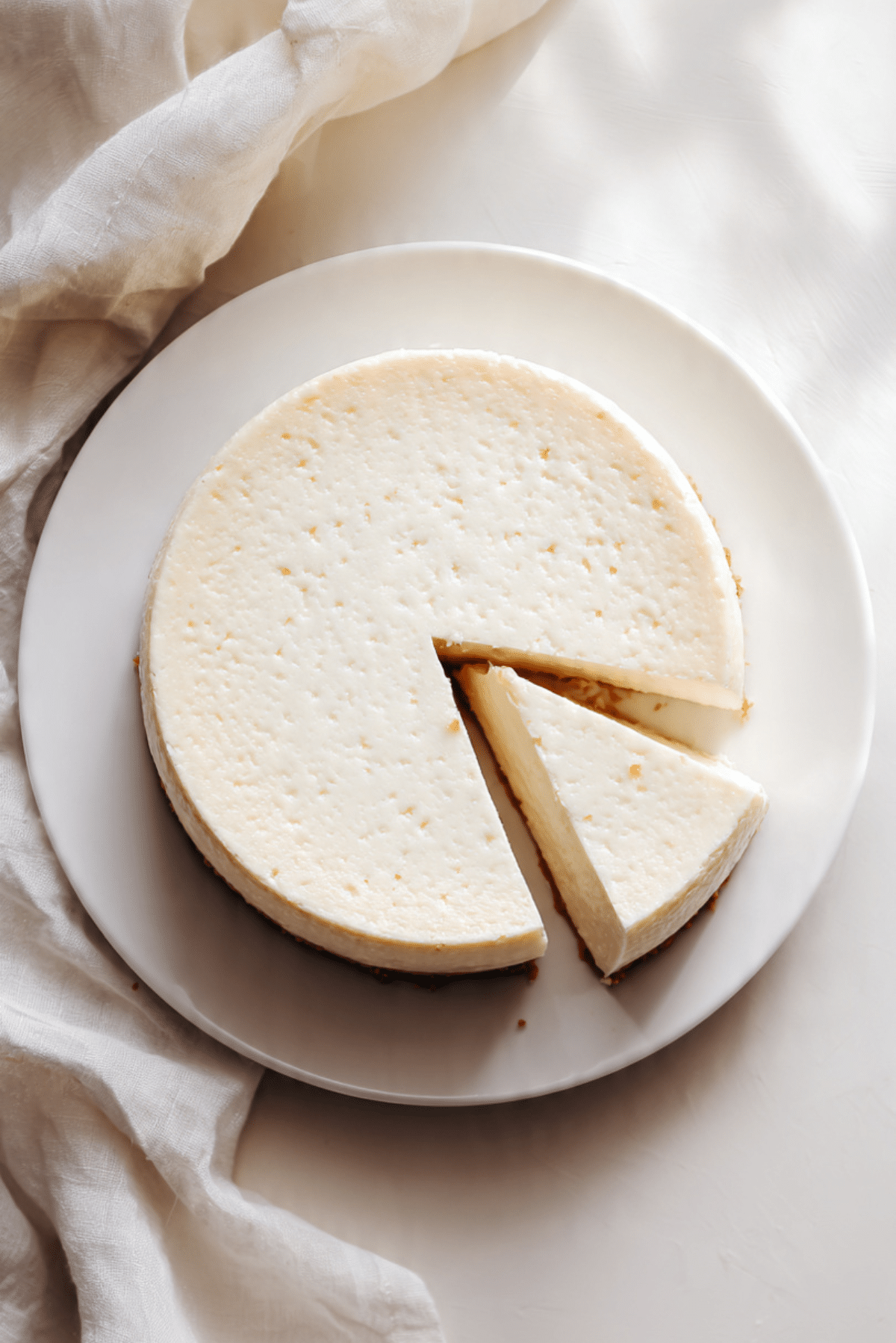 2-Ingredient Yogurt Cheesecake