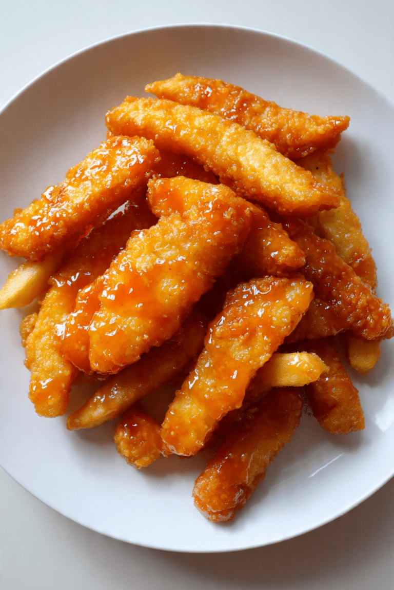 Orange Chicken Fries