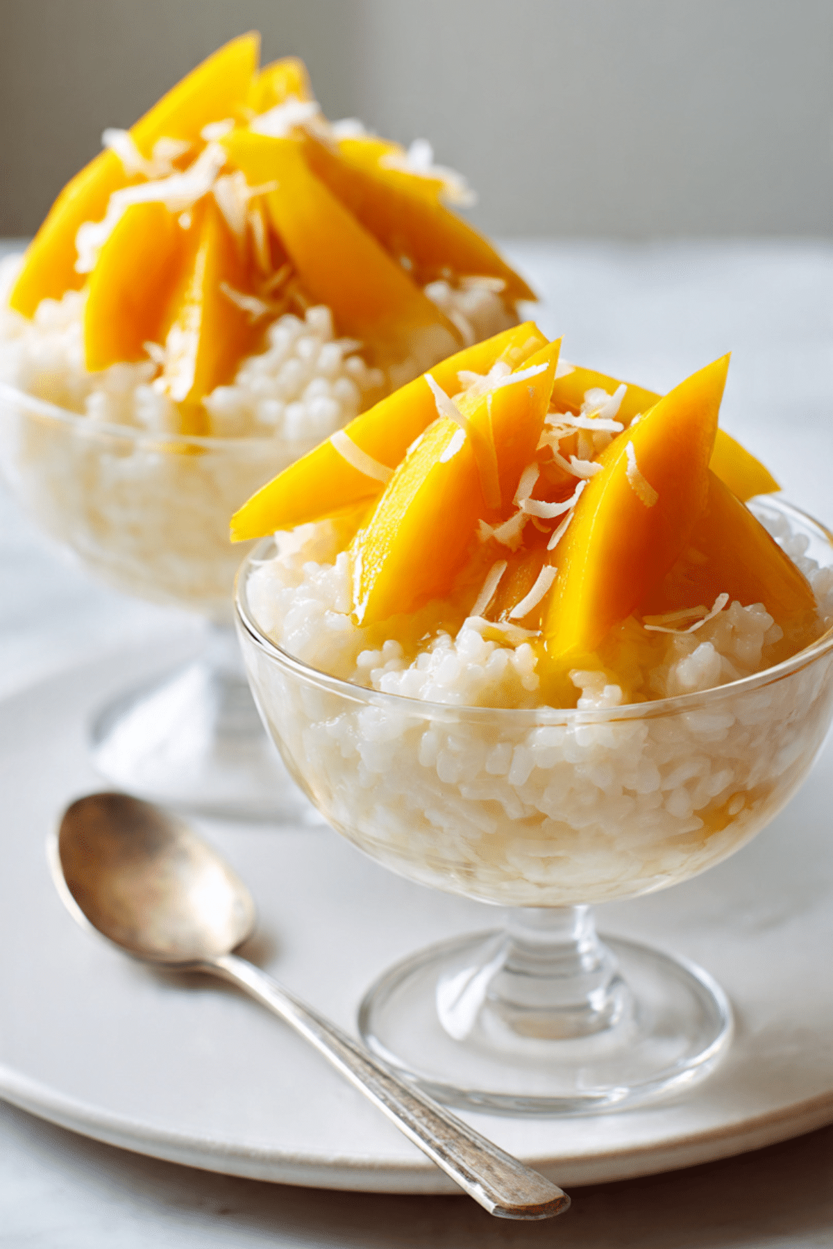Mango Sticky Rice Cups