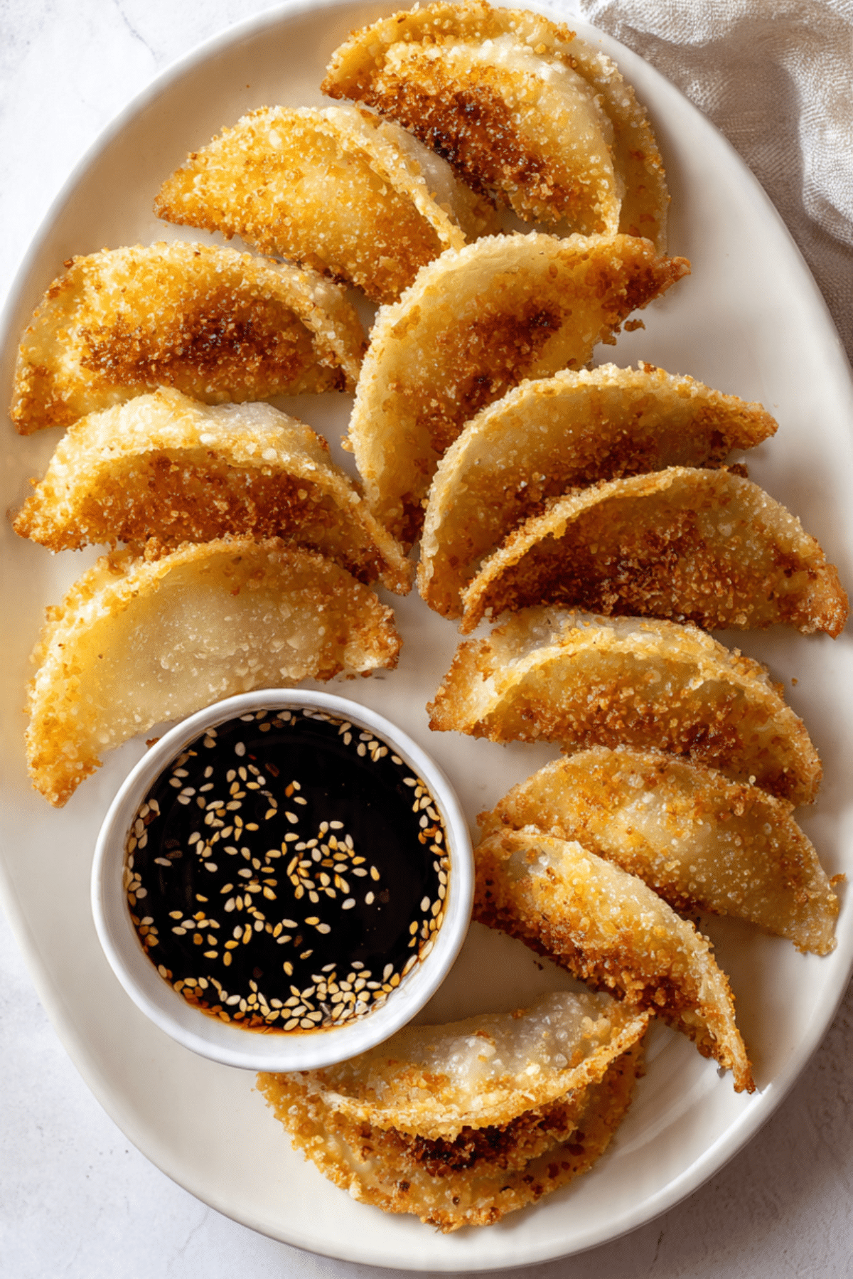 Crispy Rice Paper Dumplings