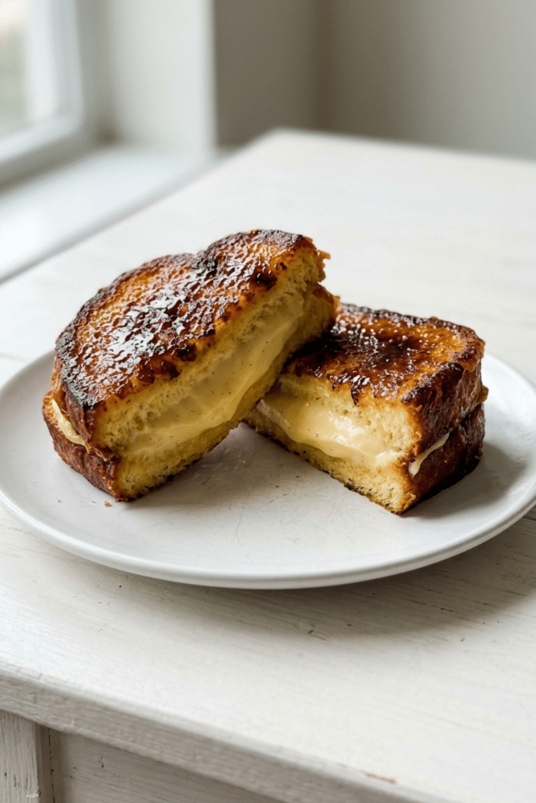 Fried Milk Bread Cream Sandwich