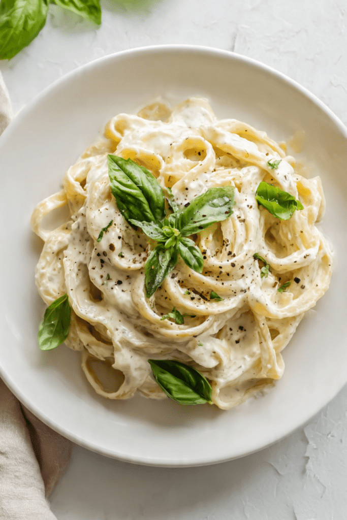 Cottage Cheese Pasta