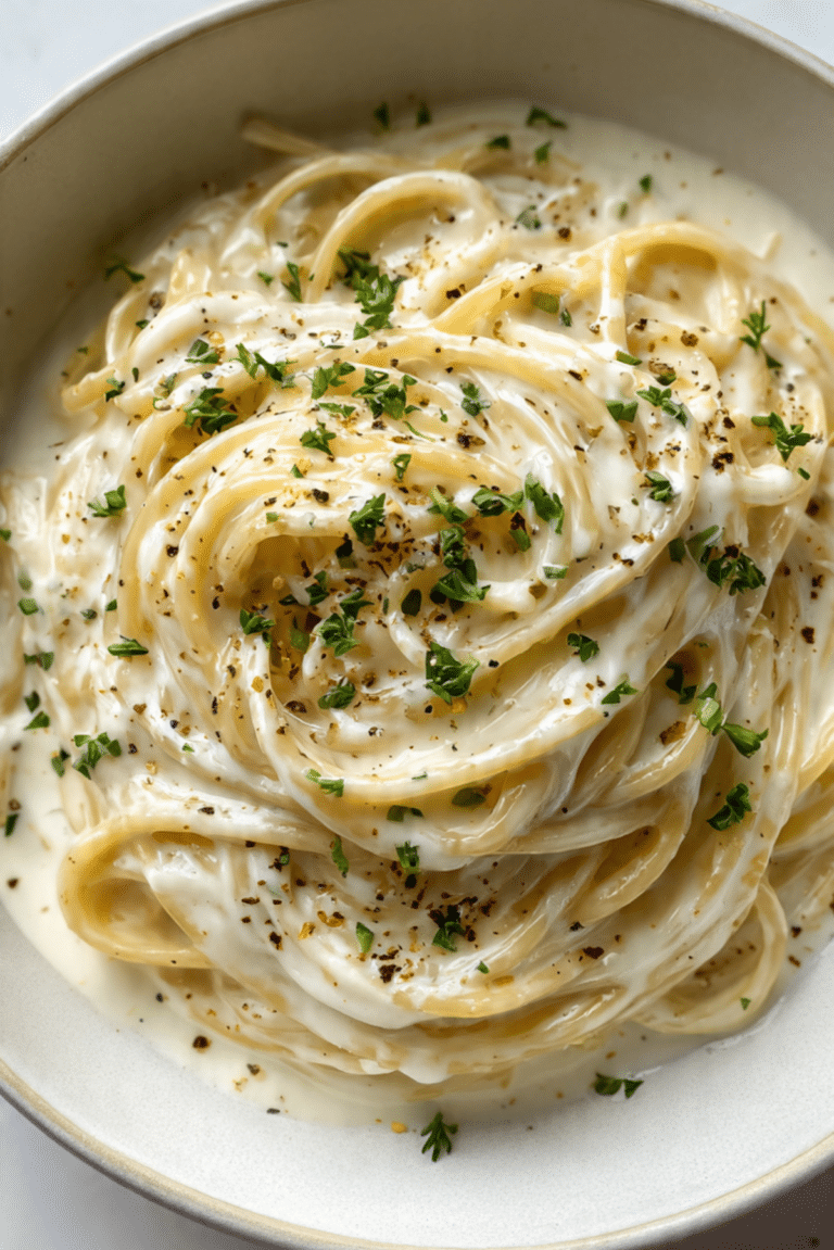 Creamy White Sauce Pasta