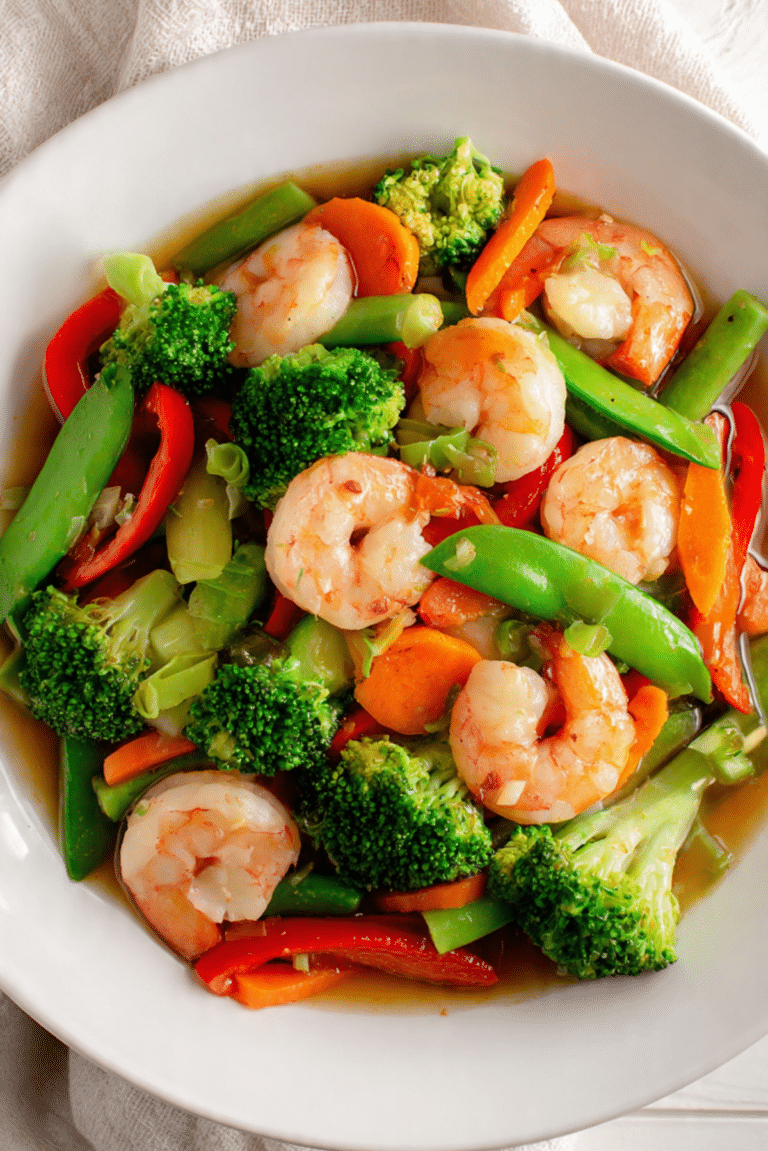 Instant Pot Frozen Shrimp & Veggies
