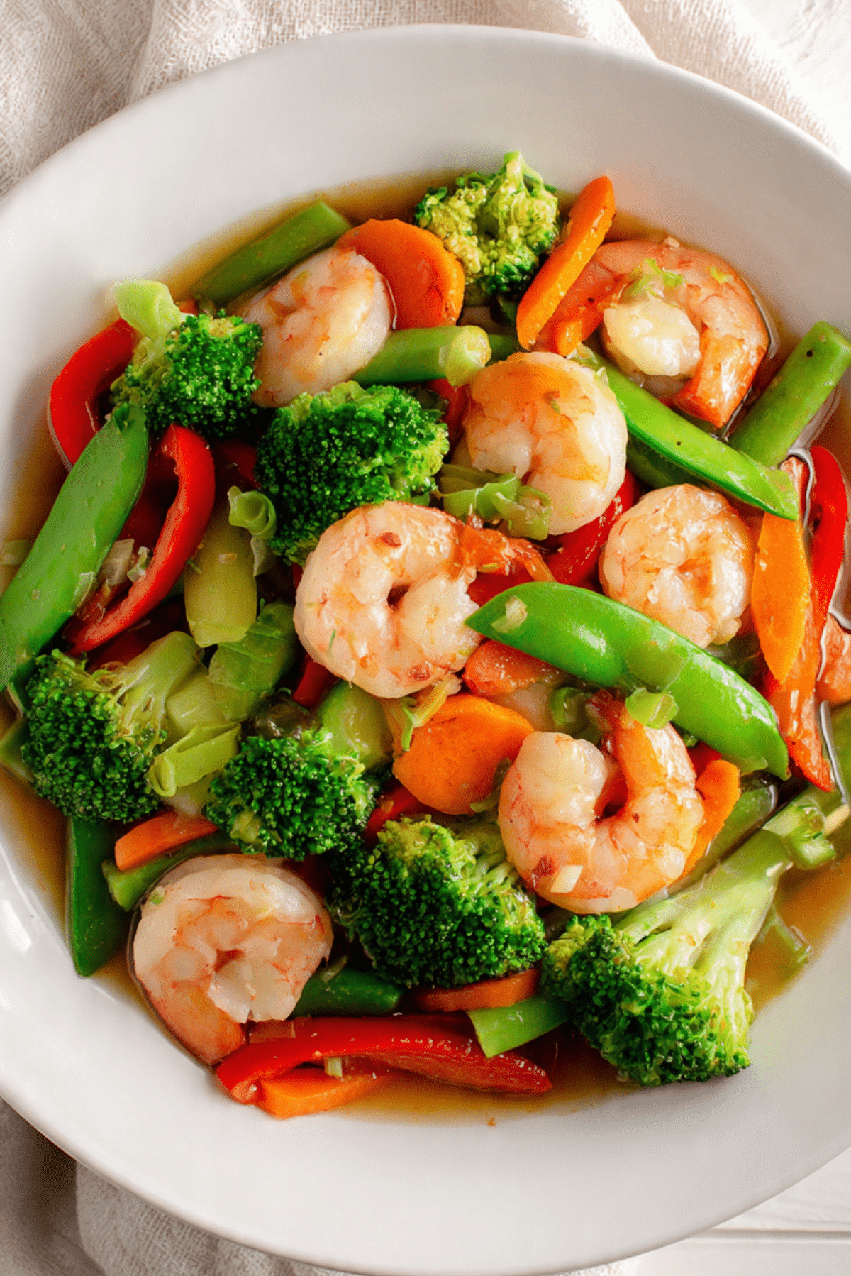 Instant Pot Frozen Shrimp & Veggies