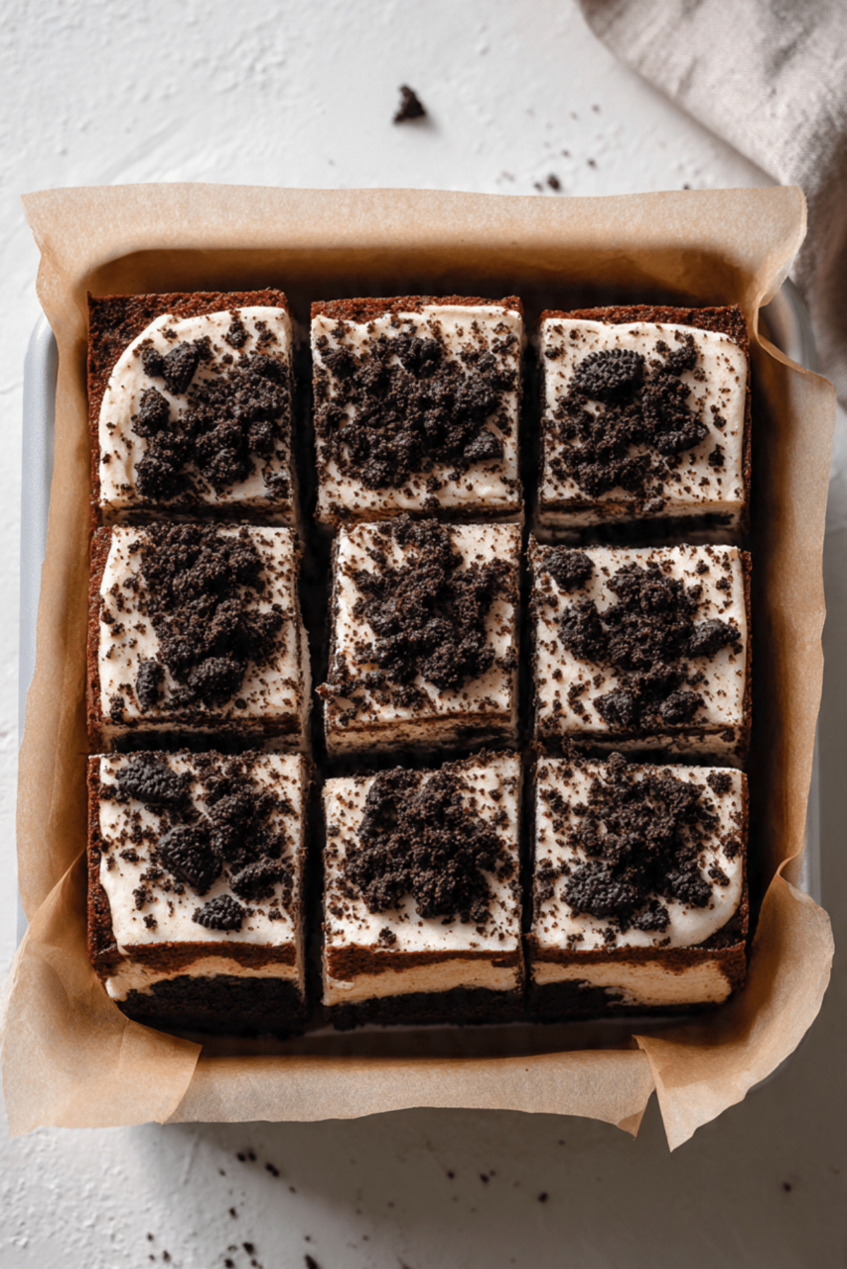 5-Ingredient Oreo Tiramisu Brownies